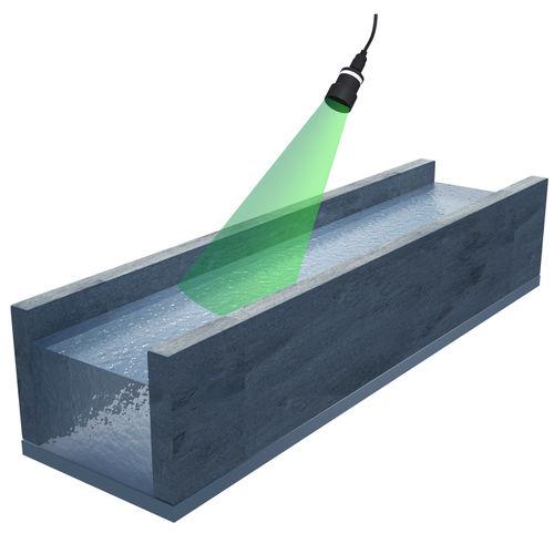 microwave flow sensor / for liquids / for process monitoring