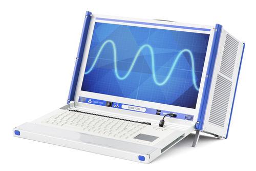 104-channel data acquisition system / benchtop / with power supply for remote sites