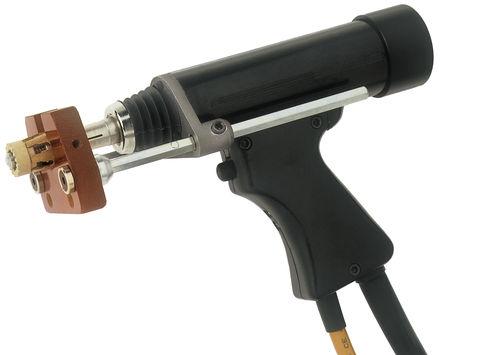 stud welding gun / for adhesives / automatic / compact