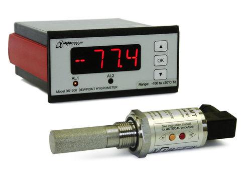 in-line dew-point transmitter / low dew point