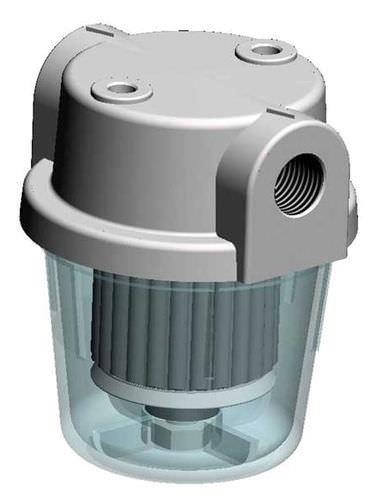 cartridge filter / suction / particulate