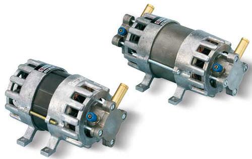 rotary vane vacuum pump / self-lubricated / single-stage / mini