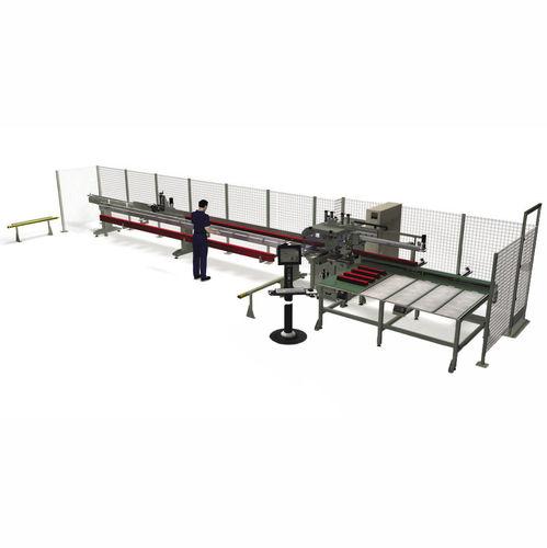 aluminum profile cutting and machining center / for PVC profiles