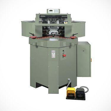 aluminum profile corner crimping machine / automatic / foot-operated