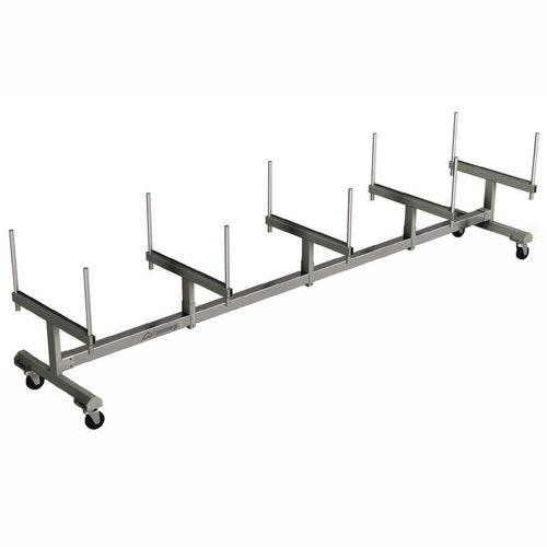 transport cart / storage / for bars / aluminum profile