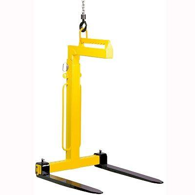 adjustable fork / for pallet handling