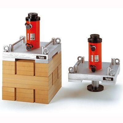 hydraulic cylinder / double-acting / steel