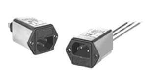 EMI electronic filter / AC / single-phase / IEC inlet