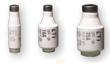type D fuse / Class gG / low-voltage