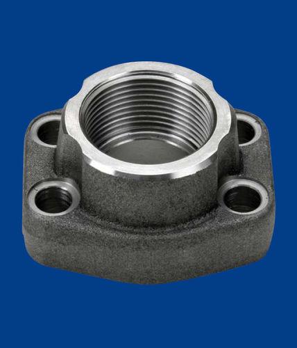 joining flange / for pipes / steel / threaded
