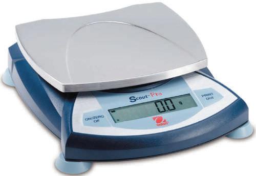 laboratory scales / with LCD display / piece counting function / stainless steel pan