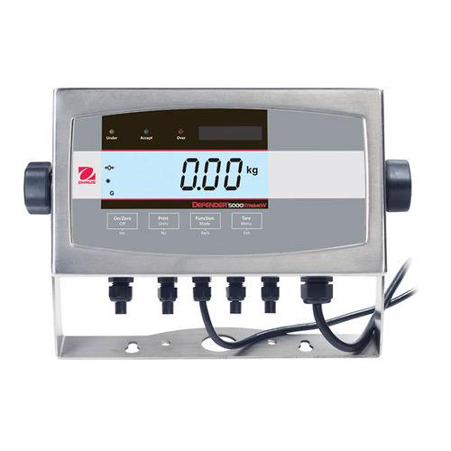 LCD display weight indicator / washdown / rugged / multifunction