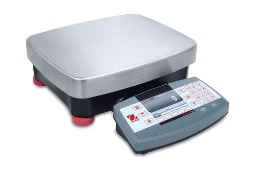 platform scales / with detachable indicator / heavy-duty / stainless steel pan