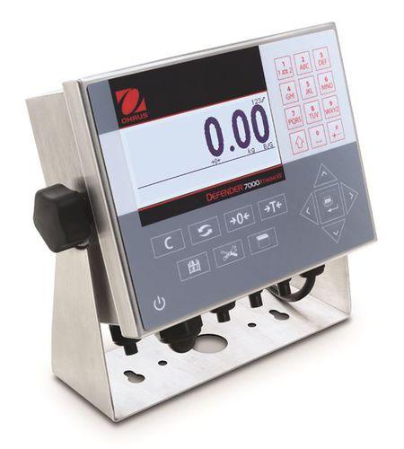 weight indicator with LCD graphic display / NEMA 4 / multifunction / stainless steel