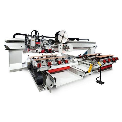 CNC router / 4-axis / multi-spindle / portal