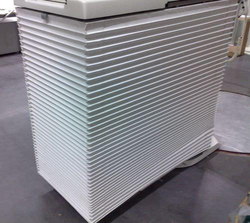 rectangular protective bellows / for medical applications / machine / accordion protection