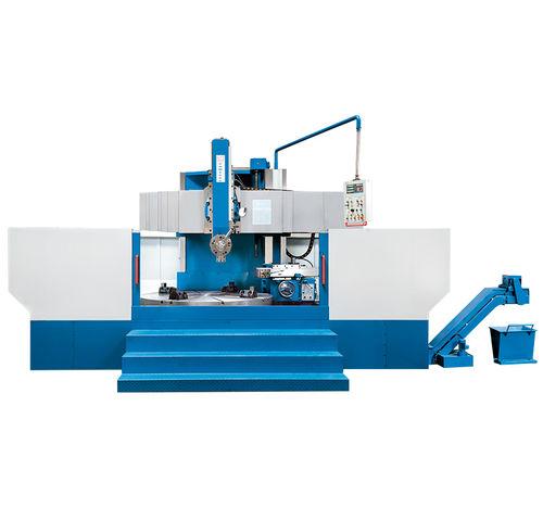 CNC lathe / vertical / 2-axis / heavy-duty