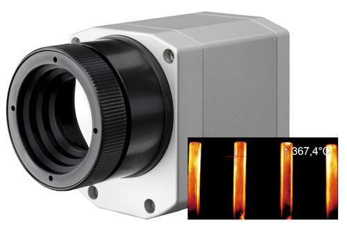 inspection camera / infrared / for the glass industry / thermal imaging