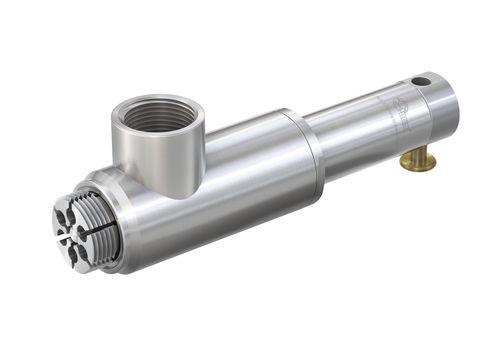 threaded quick coupling / push-to-connect / stainless steel / internal thread