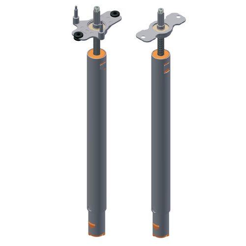 telescopic spindle / synchronized / electric / for workstation height adjustment