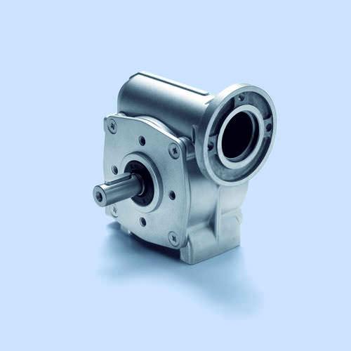 worm gear reducer / orthogonal / transmission