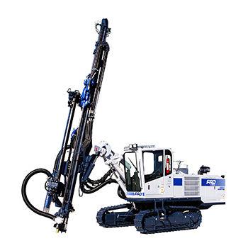 crawler drilling rig / pneumatic / construction / rotary