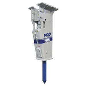 hydraulic breaker / for medium carriers / low-noise