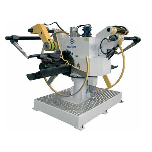 motorized decoiler / for press feed / double
