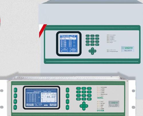 LCD display gas detection control unit / rack-mount