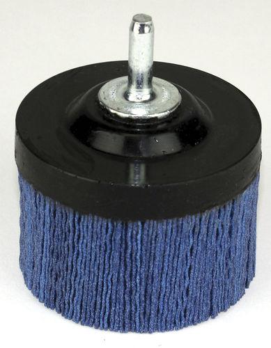 surface cleaning abrasive disc / ceramic / for metal / quick-change