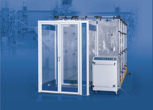 decontamination shower / mobile / for hazardous environments