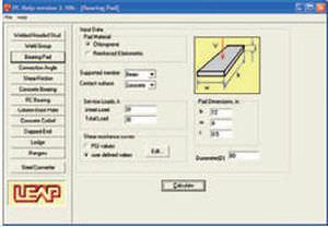 design software / structural calculation