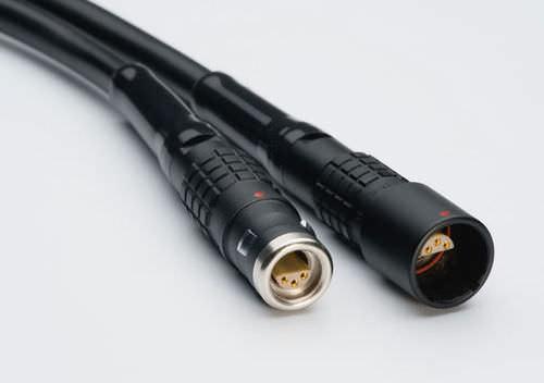 electric connector / push-pull / multipolar / waterproof