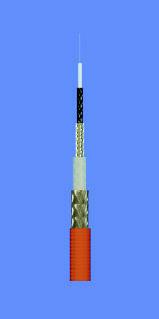 triaxial cable / video / multi-conductor / insulated