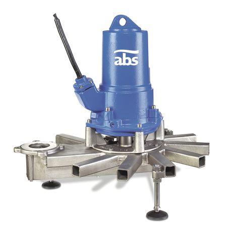 wastewater treatment aerator-mixer