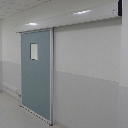 sliding doors / industrial / clean-room / for hospitals