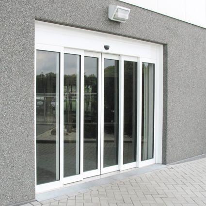 sliding doors / exterior / glass / telescopic