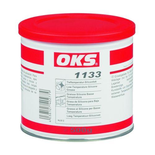 lubricating grease / silicone / for plastics / low-temperature