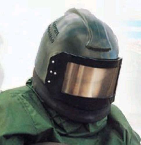 blasting helmet / with face protection