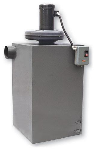 bag dust collector / pulse-jet backflow / compact