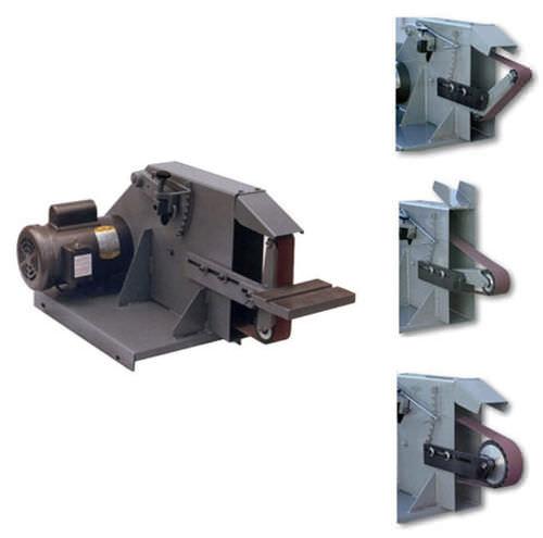 belt grinding machine / flat / manual / sanding