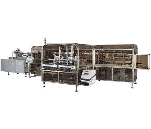 wrap-around case packer / automatic / for the food and beverage industry / bottle