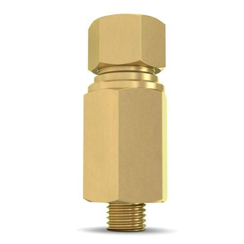 direct-acting safety valve / spring / brass