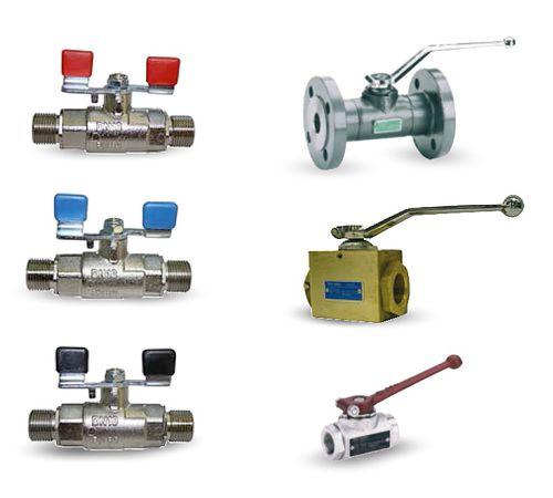 ball valve / lever / control / for gas