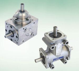 bevel gear reducer / perpendicular / heavy-duty
