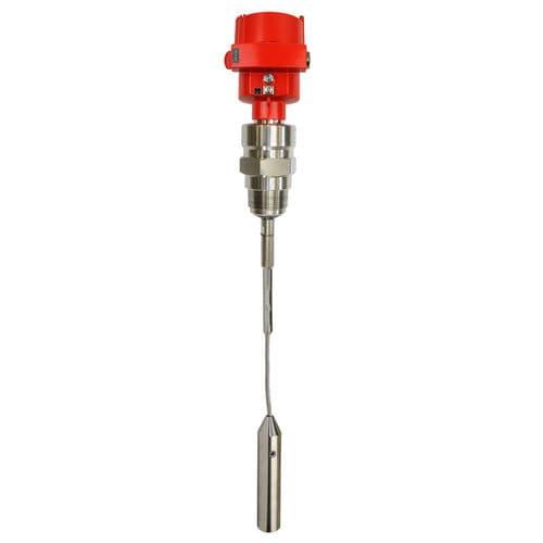 microwave level transmitter / for solids / for tanks