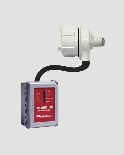 Doppler ultrasonic flow switch / for solids / in-line / for the food industry