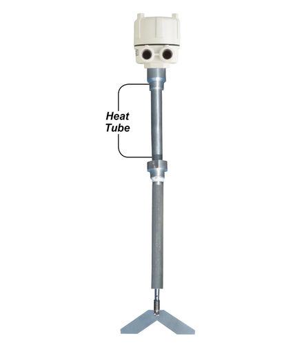 heat protective extension for rotary paddle level switch