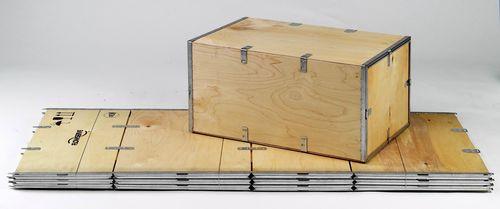 plywood crate / transport / folding