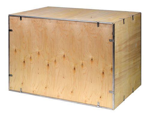 plywood crate / for export / folding